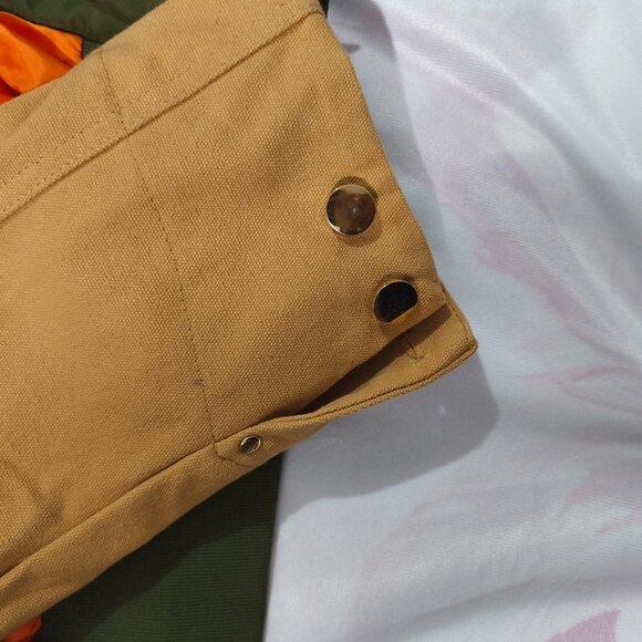 Carhartt X Sacai Khaki Faux Two-Piece Jacket - Picture 10 of 11